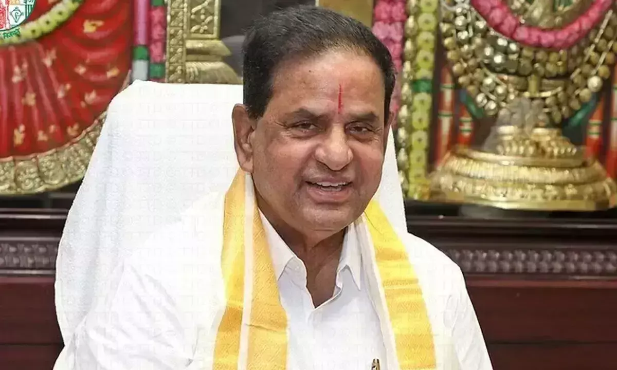 Andhra: टीटीडी चेयरमैन ने वीडियो क्लिप पर स्पष्टीकरण दिया Andhra: टीटीडी चेयरमैन ने वीडियो क्लिप पर स्पष्टीकरण दिया