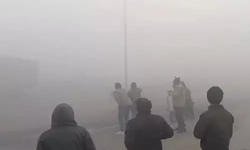 कोहरे की वजह से हुआ बड़ा सड़क हादसा, 8 वाहन टकराए, VIDEO कोहरे की वजह से हुआ बड़ा सड़क हादसा, 8 वाहन टकराए, VIDEO