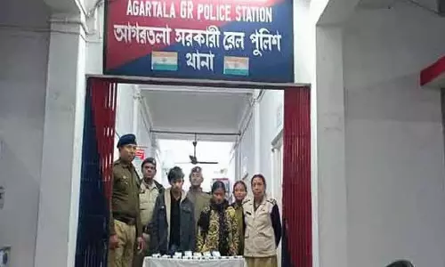 Tripura : अगरतला रेलवे स्टेशन पर मादक पदार्थों की तस्करी में संलिप्तता के आरोप