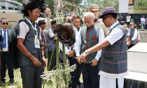 Arunachal प्रदेश के राज्यपाल के टी परनाइक ने लोगों को सरोक उत्सव की शुभकामनाएं