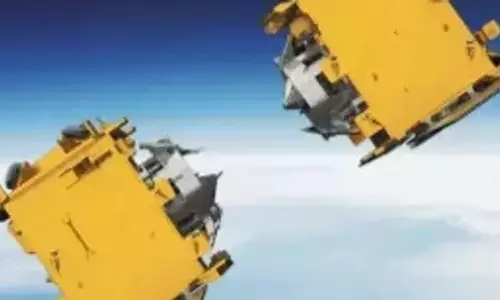 ISRO SPADEX Status: अंतरिक्ष यान 230 मीटर आईएसडी पर स्थिर ISRO SPADEX Status: अंतरिक्ष यान 230 मीटर आईएसडी पर स्थिर