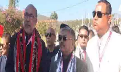 Manipur : मुख्यमंत्री सिंह ने सेनापति में कई प्रमुख परियोजनाओं का उद्घाटन और शिलान्यास किया Manipur : मुख्यमंत्री सिंह ने सेनापति में कई प्रमुख परियोजनाओं का उद्घाटन और शिलान्यास किया