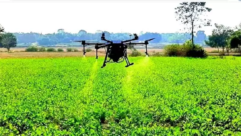 Drone Didi Scheme: प्रदेश में अब गांव की महिलाएं ड्रोन से करेंगी खेतीबाड़ी