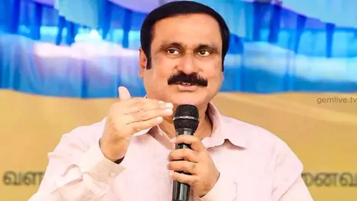 Anbumani ने अपशिष्ट भस्मक के खिलाफ विरोध की चेतावनी दी