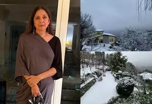 Neena Gupta ने अपनी सफ़ेद सुबह की एक झलक साझा की