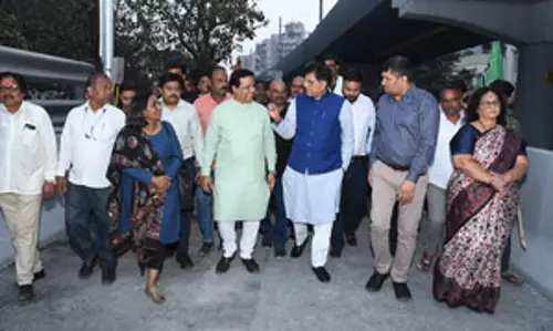 मुंबई : पीयूष गोयल ने मालाड मिठ चौकी फ्लाईओवर का किया निरीक्षण, आवाजाही के लिए खोला गया
