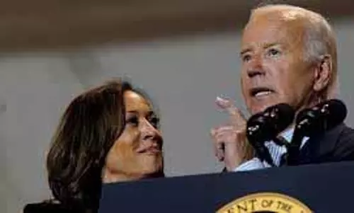 कमला हैरिस चार साल बाद फिर से चुनाव लड़ने में सक्षम हैं: Biden