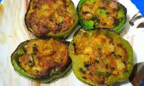 Recipe: लंच में बनाएं भरवां शिमला मिर्च, बेहद आसान Recipe: लंच में बनाएं भरवां शिमला मिर्च, बेहद आसान
