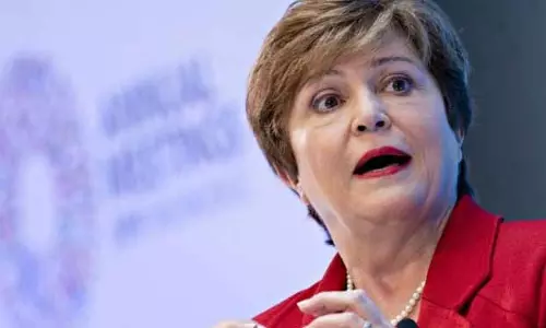 2025 में भारतीय अर्थव्यवस्था ‘थोड़ी कमजोर’ होने की संभावना: IMF MD 2025 में भारतीय अर्थव्यवस्था ‘थोड़ी कमजोर’ होने की संभावना: IMF MD