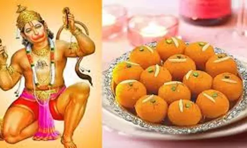 Mangalwar के दिन हनुमान जी को लगाएं इन पांच चीजों का भोग Mangalwar के दिन हनुमान जी को लगाएं इन पांच चीजों का भोग