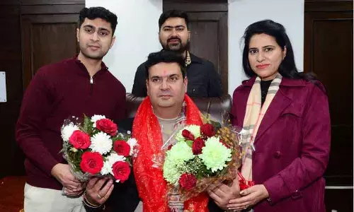 धीर ने Jalandhar मेयर का पदभार संभाला
