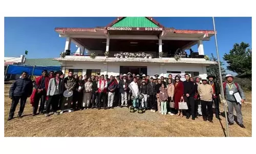 Nagaland :  चीफोबोज़ौ टाउन में अंतर वार्ड टूर्नामेंट का समापन