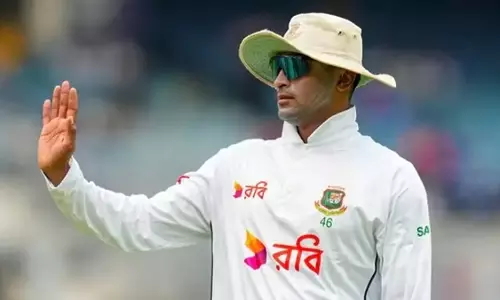 Shakib Al Hasan दूसरे गेंदबाजी एक्शन टेस्ट में फेल Shakib Al Hasan दूसरे गेंदबाजी एक्शन टेस्ट में फेल