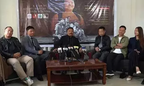 Nagaland : आओइम्ति बैपटिस्ट चर्च यूथ मिनिस्ट्री ने नागामी फिल्म ‘योंग’ रिलीज की Nagaland : आओइम्ति बैपटिस्ट चर्च यूथ मिनिस्ट्री ने नागामी फिल्म ‘योंग’ रिलीज की