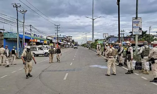 Manipur: नागा- कुकी तनाव के बाद कांगपोकपी में कर्फ्यू लगाया Manipur: नागा- कुकी तनाव के बाद कांगपोकपी में कर्फ्यू लगाया