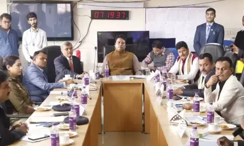 Tripura : सांसद बिप्लब कुमार देब ने अगरतला के एमबीबी हवाई अड्डे के लिए