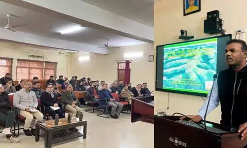 इसरो वैज्ञानिक ने JU में ‘अंतरिक्ष से प्रजाति तक’ विषय पर Cव्याख्यान दिया इसरो वैज्ञानिक ने JU में ‘अंतरिक्ष से प्रजाति तक’ विषय पर Cव्याख्यान दिया