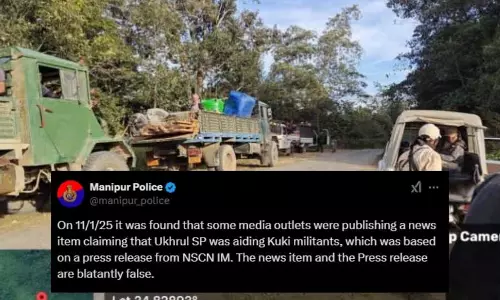 Manipur पुलिस ने उखरुल एसपी के खिलाफ कुकी उग्रवादियों के समर्थन के आरोपों