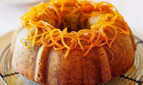 संतरा और खसखस ​​की रेसिपी