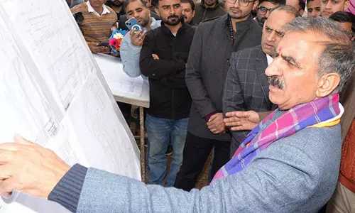 CM सुक्खू ने नादौन में राजीव गांधी डे-बोर्डिंग स्कूल की आधारशिला रखी