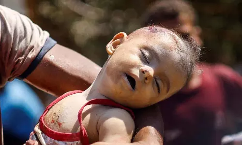 GAZA में 5 दिनों में इजरायली हमलों में 70 बच्चे मारे गए