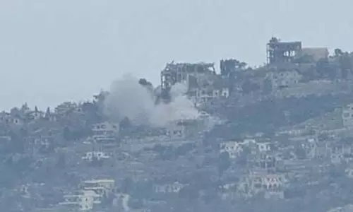 south Lebanon के आयता अश-शाब में विस्फोट की सूचना