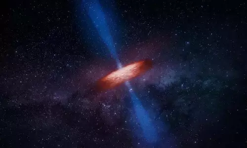 Astronomers: इवेंट होराइजन टेलीस्कोप से ब्लैक होल जेट की जांच की