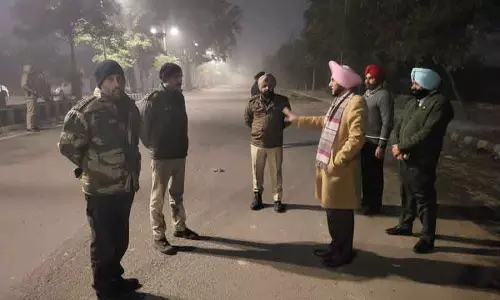 पुलिस चौकी के बाहर विस्फोट, police ने रात्रिकालीन अभियान तेज किया