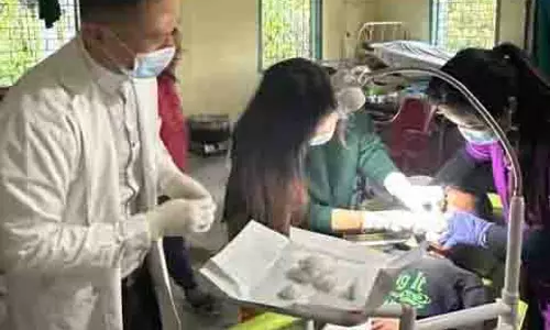 Arunachal: मेबो में निःशुल्क स्वास्थ्य शिविर में 600 से अधिक लोगों का इलाज Arunachal: मेबो में निःशुल्क स्वास्थ्य शिविर में 600 से अधिक लोगों का इलाज