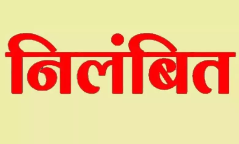 प्रोफेसर को यूनिवर्सिटी रजिस्‍ट्रार ने किया सस्पेंड, अनुशासनहीनता पर कार्रवाई