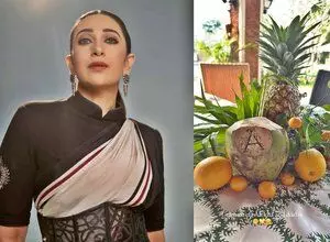 Karisma Kapoor ने अपने चचेरे भाई की शादी का जश्न मनाया