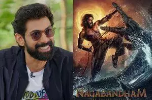 Rana Daggubati ने नागबंधम से रुद्र के रूप में विराट कर्ण का लुक जारी किया