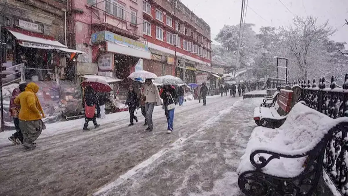 Shimla में बर्फबारी के आसार, हिमाचल में बारिश का अनुमान