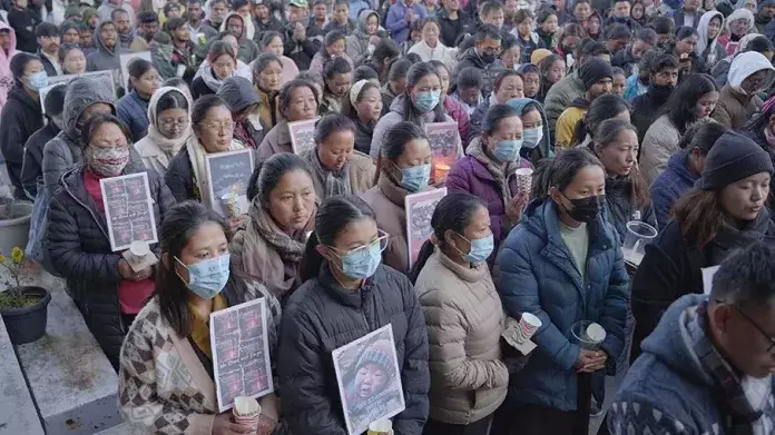 Arunachal: तिब्बत भूकंप पीड़ितों के साथ एकजुटता में तवांग पैदल मार्च