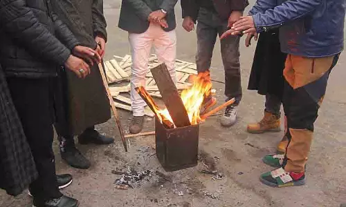 Srinagar घाटी में ठंड की स्थिति में कमी
