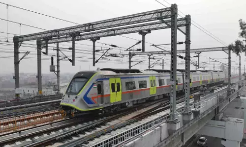 NCRTC ने मेरठ मेट्रो का ट्रायल रन शुरू किया NCRTC ने मेरठ मेट्रो का ट्रायल रन शुरू किया
