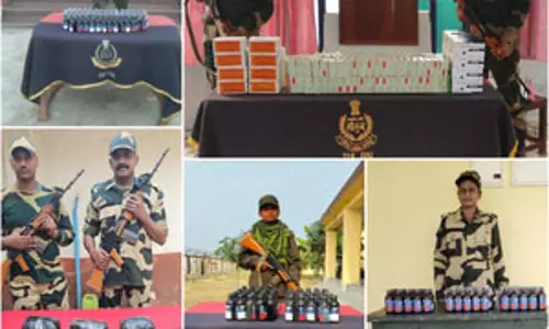 बीएसएफ ने भारत में घुसने की कोशिश कर रहे 24 बांग्लादेशियों और दो रोहिंग्याओं को खदेड़ा