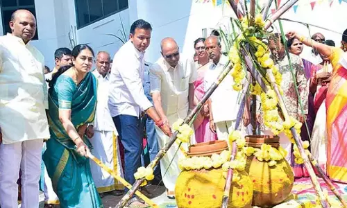 Andhra: आरएएसएस सेवा निलयम में संक्रांति समारोह आयोजित किया गया