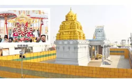 Andhra: टीटीडी ने प्रयागराज में श्रीवारी मॉडल मंदिर का उद्घाटन किया Andhra: टीटीडी ने प्रयागराज में श्रीवारी मॉडल मंदिर का उद्घाटन किया