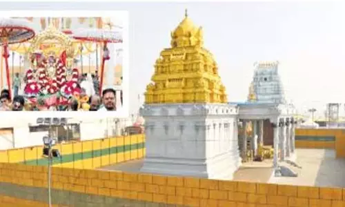 TTD ने महाकुंभ मेले से पहले प्रयागराज में श्रीवारी मॉडल मंदिर का उद्घाटन किया TTD ने महाकुंभ मेले से पहले प्रयागराज में श्रीवारी मॉडल मंदिर का उद्घाटन किया