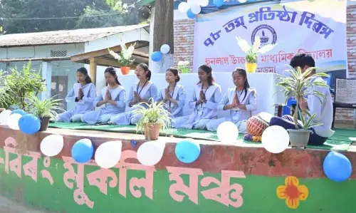 Assam : डूमडूमा में हुनलाल हायर सेकेंडरी स्कूल का 78वां स्थापना दिवस मनाया