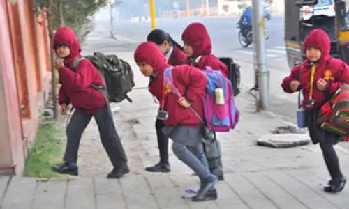 शीत लहर का असर: राजस्थान सरकार ने कक्षा 1 से 8 तक के स्कूल किए बंद