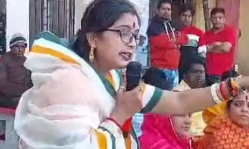 गली को मिनी पाकिस्तान बताने वाली महिला नेत्री पर FIR दर्ज गली को मिनी पाकिस्तान बताने वाली महिला नेत्री पर FIR दर्ज