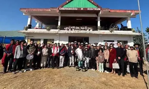 Nagaland : चीफोबोज़ौ टाउन में अंतर वार्ड टूर्नामेंट का समापन