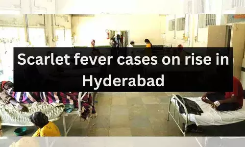 Hyderabad में स्कार्लेट ज्वर के मामले बढ़ रहे Hyderabad में स्कार्लेट ज्वर के मामले बढ़ रहे
