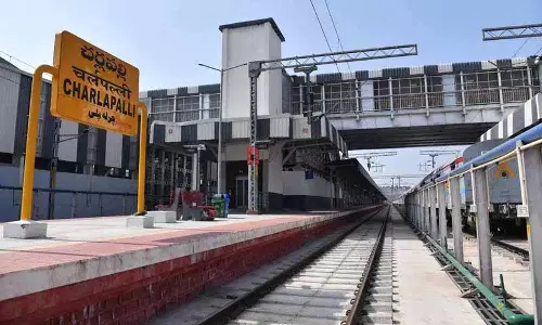 Charlapalli टर्मिनल रेलवे स्टेशन रेल यात्रा के नए केंद्र के रूप में उभरा