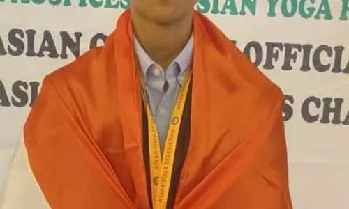 Atri ने एशियाई योग चैंपियनशिप में कांस्य पदक जीता
