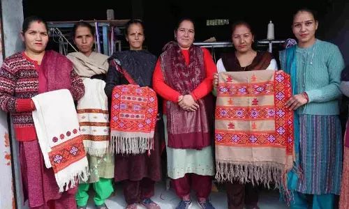Mandi की ग्रामीण महिलाएं समृद्धि की राह बुन रही