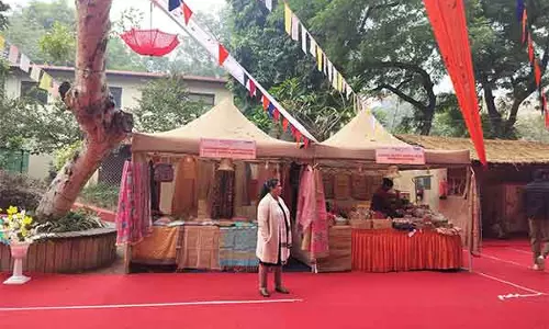 कारीगरों ने Karigar Gatha में पेश किए हस्तशिल्प उत्पाद