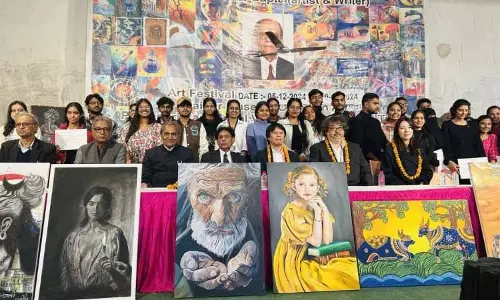 Kalagram में 12 दिवसीय चित्रकला शिविर का समापन